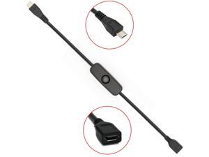 Raspberry Pi Power Swtich, iUniker Raspberry Pi 3 Power Supply Cord Pi 3 Power Switch Cable Push On Off for Pi 3 Model B+, Pi 3 Model B, Pi 2 B, Pi 1 B+, Pi Zero/w (MicroUSB Female to Male) Raspberry Pi Power Swtich, iUniker Raspberry Pi 3 Power Supply Cord Pi 3 Power Switch Cable Push On Off for Pi 3 Model B+, Pi 3 Model B, Pi 2 B, Pi 1 B+, Pi Zero/w (MicroUSB Female to Male)