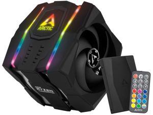 ARCTIC Freezer 50 TR (INCL. A-RGB Controller) - Dual Tower CPU Cooler for AMD Ryzen Threadripper with A-RGB, Two Pressure-Optimised Fans, with 8 Heatpipes for Maximum Performance