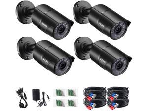 ZOSI 4 Pack 2.0 Megapixel HD 1080P HD-TVI Security Cameras Day Night Waterproof Camera 120ft IR Distance 720P / 1080N / 1080P/5MP/4K HD-TVI AHD CVI Analog DVR Systems ZOSI 4 Pack 2.0 Megapixel HD 1080P HD-TVI Security Cameras Day Night Waterproof Camera 120ft IR Distance 720P / 1080N / 1080P/5MP/4K HD-TVI AHD CVI Analog DVR Systems