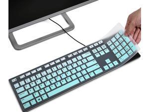 Keyboard Protector Skin for Dell KM636 Wireless Keyboard & Dell KB216 Wired Keyboard & Dell Optiplex 5250 3050 3240 5460 7450 7050 & Dell Inspiron AIO 3475/3670/3477 All-in one Desktop Keyboard, Clear Keyboard Protector Skin for Dell KM636 Wireless Keyboard & Dell KB216 Wired Keyboard & Dell Optiplex 5250 3050 3240 5460 7450 7050 & Dell Inspiron AIO 3475/3670/3477 All-in one Desktop Keyboard, Clear