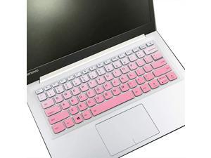 MUBUY Design for Lenovo Ideapad 14 Keyboard Cover for 14" Lenovo IdeaPad 130 130S 330 330S S340 530S 730S, IdeaPad 3 IdeaPad 1 14" US Keyboard Cover - Gradual Pink MUBUY Design for Lenovo Ideapad 14 Keyboard Cover for 14" Lenovo IdeaPad 130 130S 330 330S S340 530S 730S, IdeaPad 3 IdeaPad 1 14" US Keyboard Cover - Gradual Pink
