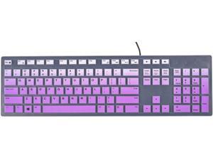 Keyboard Cover Skins Compatible with Dell KB216 Wired Keyboard & Dell KM636 Wireless Keyboard & Dell Optiplex 5250 3050 3240 5460 7450 7050 & Dell Inspiron AIO 3475/3670/3477 All-in one Desktop Keyboard Cover Skins Compatible with Dell KB216 Wired Keyboard & Dell KM636 Wireless Keyboard & Dell Optiplex 5250 3050 3240 5460 7450 7050 & Dell Inspiron AIO 3475/3670/3477 All-in one Desktop