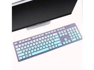 Keyboard Cover Skin Fit Dell KM636 KB216 Wired Keyboard/Dell Optiplex 5250 3050 3240 5460 7450 7050/Dell Inspiron AIO 3475/3670/3477 All-in-one Desktop-Gmintgreen Keyboard Cover Skin Fit Dell KM636 KB216 Wired Keyboard/Dell Optiplex 5250 3050 3240 5460 7450 7050/Dell Inspiron AIO 3475/3670/3477 All-in-one Desktop-Gmintgreen