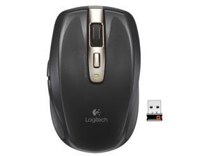 Logitech Wireless Anywhere Black Mouse MX With Unifying Receiver