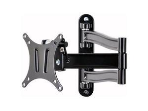 VideoSecu Tilt Swivel LCD LED TV Monitor Wall Mount for most 15 - 27 inch 3D HDTV Flat Panel Screen Display Articulating Arm Full Motion Bracket -  VESA 75/100mm A28