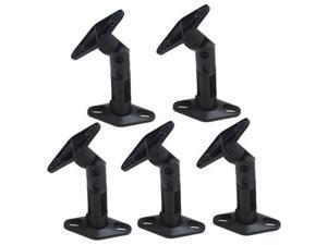 VideoSecu Black Color 5 Satellite Ceiling Wall Speaker Mounts / Brackets on Wall and Ceiling 1XZ