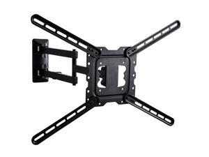 VideoSecu Tilt Swivel TV Wall Mount Articulating Full Motion Bracket for most 26-50" LED LCD Plasma 3D HDTV UHD Flat Panel with Max VESA 600x400, Loading 66lbs, Cable Management bd5