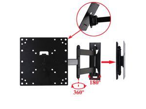 VideoSecu Tilt Swivel Full Motion TV Monitor Wall Mount for most 22 24 27 28 29 32 37 39 42" LCD LED UHD HDTV, Articulating Arm Heavy Duty TV Bracket with loading 66lbs, VESA 200x200/ 100x100mm 3KB