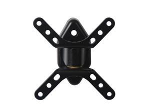 VideoSecu 360 Degrees Rotation Tilt or Swivel TV Wall Mount for most 15 17 19 24 27 inch LED LCD Flat Panel Screen Black TV Monitor Mount Bracket b82