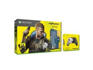 Microsoft - Xbox One X 1TB Cyberpunk 2077 Limited Edition Console Bundle Microsoft - Xbox One X 1TB Cyberpunk 2077 Limited Edition Console Bundle