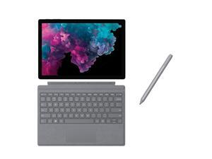 Microsoft Surface Pro 6 12.3" (2736 x 1824) TouchScreen 2 in 1 Tablet, Intel Core i7, 8GB RAM, 256GB SSD, Win 10 w/Type Cover, Surface Pen - Platinum Microsoft Surface Pro 6 12.3" (2736 x 1824) TouchScreen 2 in 1 Tablet, Intel Core i7, 8GB RAM, 256GB SSD, Win 10 w/Type Cover, Surface Pen - Platinum