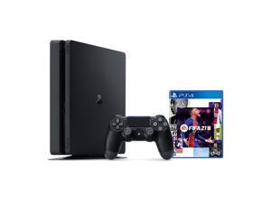 PlayStation 4 1TB Console with FIFA 21 - PS4 Slim 1TB Jet Black HDR Gaming Console, Wireless Controller and Game PlayStation 4 1TB Console with FIFA 21 - PS4 Slim 1TB Jet Black HDR Gaming Console, Wireless Controller and Game