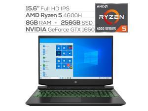 HP Pavilion Gaming 15 Laptop, AMD Ryzen 5 4600H 6-Core up to 4.0 GHz, GTX 1650, 8GB RAM, 256GB PCIe NVMe SSD, 15.6" Full HD, Backlit KB, Win 10 HP Pavilion Gaming 15 Laptop, AMD Ryzen 5 4600H 6-Core up to 4.0 GHz, GTX 1650, 8GB RAM, 256GB PCIe NVMe SSD, 15.6" Full HD, Backlit KB, Win 10