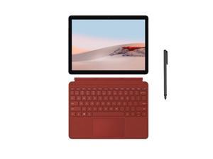 Microsoft Surface Go 2 10.5" (1920 x 1280) Touchscreen Tablet, Intel Pentium 4425Y, 8GB RAM, 128GB SSD, Webcam, Wi-Fi, USB-C, Bluetooth 5.0, Win 10 w/ Type Cover, Mytrix Digital Pen - Poppy red Microsoft Surface Go 2 10.5" (1920 x 1280) Touchscreen Tablet, Intel Pentium 4425Y, 8GB RAM, 128GB SSD, Webcam, Wi-Fi, USB-C, Bluetooth 5.0, Win 10 w/ Type Cover, Mytrix Digital Pen - Poppy red