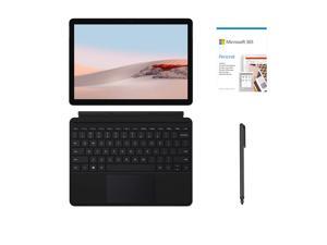 Microsoft Surface Go 2 10.5" (1920 x 1280) Touchscreen Tablet, Intel Pentium 4425Y, 8GB RAM, 128GB SSD, Webcam, Wi-Fi, USB-C, Win 10 w/ Type cover, Mytrix Digital Pen, Microsoft 365 - Black Microsoft Surface Go 2 10.5" (1920 x 1280) Touchscreen Tablet, Intel Pentium 4425Y, 8GB RAM, 128GB SSD, Webcam, Wi-Fi, USB-C, Win 10 w/ Type cover, Mytrix Digital Pen, Microsoft 365 - Black
