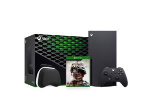 2020 Newest X Gaming Console Bundle  1TB SSD Black Xbox Console and Wireless Controller with Call of Duty Black Ops Cold War and Xbox Controller Protective Hard Shell Case