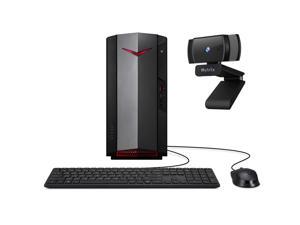 Acer Nitro N50 1650 Gaming Desktop PC Intel Core i5-10400 Hexa-Core, GTX 1650 HDMI/DVI, 8GB RAM, 256GB SSD, Wi-Fi 6, Ethernet, Mytrix Webcam, Win 10 Acer Nitro N50 1650 Gaming Desktop PC Intel Core i5-10400 Hexa-Core, GTX 1650 HDMI/DVI, 8GB RAM, 256GB SSD, Wi-Fi 6, Ethernet, Mytrix Webcam, Win 10