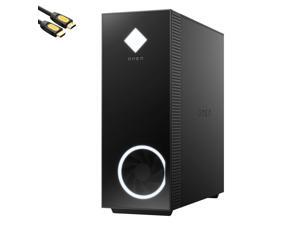 HP OMEN 30L VR Gaming Desktop, 6-Core AMD Ryzen 5 5600G 3.9GHz, GeForce RTX 3060, 16GB DDR4 RAM, 2TB PCIe SSD, USB-C, Wi-Fi, RJ-45, HDMI/DP, Mytrix HDMI Cable, Win 10 HP OMEN 30L VR Gaming Desktop, 6-Core AMD Ryzen 5 5600G 3.9GHz, GeForce RTX 3060, 16GB DDR4 RAM, 2TB PCIe SSD, USB-C, Wi-Fi, RJ-45, HDMI/DP, Mytrix HDMI Cable, Win 10
