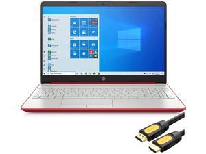 HP 15.6" HD Micro-Edge Laptop, Intel 4-Core Pentium Silver N5030 up to 3.10 GHz, 8GB RAM, 256GB SSD, WebCam, USB-C, Ethernet, Numberpad, HDMI, Myrtix HDMI Cable, Win 10 Home S