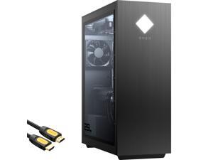 HP OMEN Gaming Desktop, Intel Core i5-10400, GeForce GTX 1660 SUPER 6GB, 8GB RAM, 512GB SSD, USB-C, HDMI/DP/DVI, RJ-45, Mytrix HDMI Cable, Win10 w/wired keyboard and mouse HP OMEN Gaming Desktop, Intel Core i5-10400, GeForce GTX 1660 SUPER 6GB, 8GB RAM, 512GB SSD, USB-C, HDMI/DP/DVI, RJ-45, Mytrix HDMI Cable, Win10 w/wired keyboard and mouse