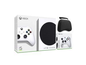 2020 New Xbox All Digital 512GB SSD Console  White Xbox Console and Wireless Controller with Two Xbox Robot White Wireless Controllers and Black Controller Protective Case