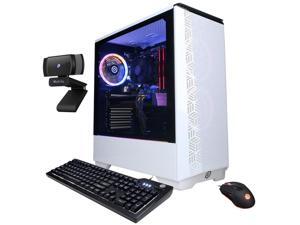 CyberPowerPC Gamer Master Gaming Desktop, AMD Ryzen 7 5800X, GeForce RTX 3060 12GB, 16GB RAM, 512GB SSD+1TB HDD, HDMI/DP/DVI, RJ-45, RGB, Mytrix Web Camera, Win 10 CyberPowerPC Gamer Master Gaming Desktop, AMD Ryzen 7 5800X, GeForce RTX 3060 12GB, 16GB RAM, 512GB SSD+1TB HDD, HDMI/DP/DVI, RJ-45, RGB, Mytrix Web Camera, Win 10