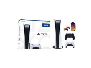 Mytrix PlayStation_PS5 Gaming Console Disc Drive Version AMD Ryzen CPU 825GB PCIe Gen 4 NVNe SSD with Black & White Wireless Controllers Mytrix Customized Full Body Skins - Orange Purple Fade Mytrix PlayStation_PS5 Gaming Console Disc Drive Version AMD Ryzen CPU 825GB PCIe Gen 4 NVNe SSD with Black & White Wireless Controllers Mytrix Customized Full Body Skins - Orange Purple Fade