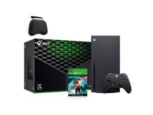 Latest Xbox Series X Gaming Console Bundle  1TB SSD Black Xbox Console and Wireless Controller with Battlefield 2042 and Mytrix Controller Protective Case