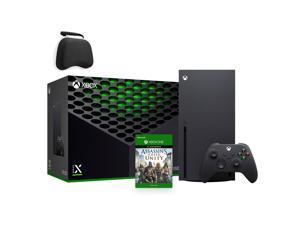 Latest Xbox Series X Gaming Console Bundle - 1TB SSD Black Xbox Console and Wireless Controller with Assassin's Creed Unity and Mytrix Controller Protective Case