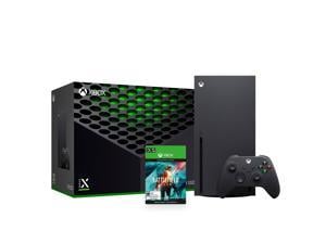 Latest Xbox Series X Gaming Console Bundle  1TB SSD Black Xbox Console and Wireless Controller with Battlefield 2042