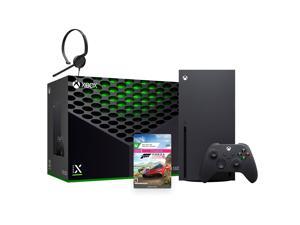 Latest Xbox Series X Gaming Console Bundle  1TB SSD Black Xbox Console and Wireless Controller with Forza Horizon 5 and Mytrix Chat Headset
