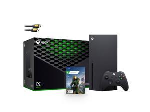 Latest Xbox Series X Gaming Console Bundle - 1TB SSD Black Xbox Console and Wireless Controller with HALO Infinity and Mytrix HDMI Cable