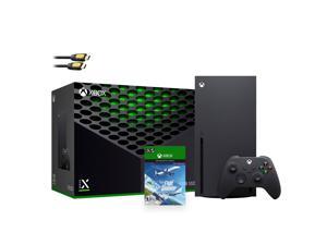 Latest Xbox Series X Gaming Console Bundle  1TB SSD Black Xbox Console and Wireless Controller with Flight Simulator and Mytrix HDMI Cable