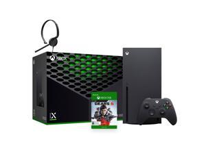 Latest Xbox Series X Gaming Console Bundle  1TB SSD Black Xbox Console and Wireless Controller with Gears 5 and Mytrix Chat Headset