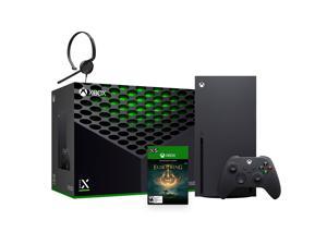 Latest Xbox Series X Gaming Console Bundle - 1TB SSD Black Xbox Console and Wireless Controller with Elden Ring and Mytrix Chat Headset