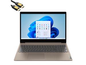 Lenovo IdeaPad 3 Touch Screen Laptop, 15.6" HD Touchscreen Display, 11th Gen Core i3-1115G4, 8GB DDR4 RAM, 512GB PCIe SSD, WiFi 6, HDMI, SD Card Reader, Keypad, Mytrix HDMI Cable, Almond, Win 11