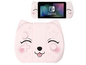Mytrix Peachie Joycon Wireless Controller for Nintendo Switch Mappable Button Wake Up Turbo Vibration Motion Function LR NS Remote JoyCon Replacement for Switch Switch OLED  Switch Lite