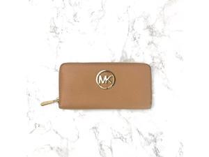 Michael Kors Fulton ZA Continental Leather Wallet 35T5GFTZ3L Suntan Michael Kors Fulton ZA Continental Leather Wallet 35T5GFTZ3L Suntan