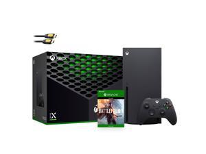 2021 Xbox Game and Accessory Bundle - 1TB SSD Black Xbox Console and Wireless Controller with Battlefield 1 Full Game and Mytrix HDMI 2.1 Cable for Xbox