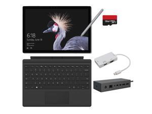 2017 New Surface Pro Bundle (6 Items): Core i5 8GB 256GB Tablet, Black Type Cover (2016), New Surface Pen Platinum, Surface Dock, 128GB Micro SD Card, Mini DisplayPort Adapter 2017 New Surface Pro Bundle (6 Items): Core i5 8GB 256GB Tablet, Black Type Cover (2016), New Surface Pen Platinum, Surface Dock, 128GB Micro SD Card, Mini DisplayPort Adapter
