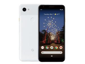 2019 Google Pixel 3a XL 64GB LTE Cell Phone (Unlocked) Clearly White - 6" Full HD+ (2160 x 1080) OLED 12.2MP camera Qualcomm Snapdragon 670 Android 9.0 Pie OS (Free unlimited Google Picture storage)