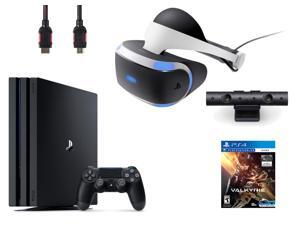 PlayStation VR Bundle (4 Items): PlayStation 4 Pro 1TB Game Console, VR Headset, Playstation Camera, PSVR EVE: Valkyrie Game Disc PlayStation VR Bundle (4 Items): PlayStation 4 Pro 1TB Game Console, VR Headset, Playstation Camera, PSVR EVE: Valkyrie Game Disc