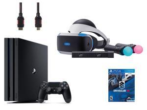 PlayStation VR Starter Bundle (5 Items): PlayStation 4 Pro Console 1TB, VR Headset, 2 Move Motion Controllers, PlayStation Camera, PSVR DriveClub Game Disc PlayStation VR Starter Bundle (5 Items): PlayStation 4 Pro Console 1TB, VR Headset, 2 Move Motion Controllers, PlayStation Camera, PSVR DriveClub Game Disc