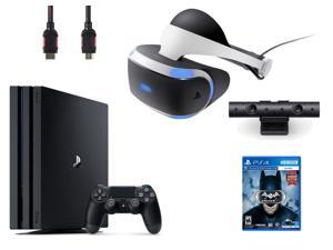 PlayStation VR Bundle (4 Items): PlayStation 4 Pro 1TB Game Console, VR Headset, Playstation Camera, Arkham VR Game Disc PlayStation VR Bundle (4 Items): PlayStation 4 Pro 1TB Game Console, VR Headset, Playstation Camera, Arkham VR Game Disc