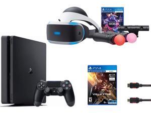 PlayStation VR Launch Bundle (3 Items): VR Launch Bundle, PlayStation 4 Slim 1TB, VR Game Disc PSVR EVE Valkyrie PlayStation VR Launch Bundle (3 Items): VR Launch Bundle, PlayStation 4 Slim 1TB, VR Game Disc PSVR EVE Valkyrie