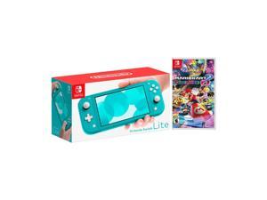 2019 New Nintendo Switch Lite Turquoise Bundle with Mario Kart 8 Deluxe NS Game Disc - 2019 Best Game! 2019 New Nintendo Switch Lite Turquoise Bundle with Mario Kart 8 Deluxe NS Game Disc - 2019 Best Game!