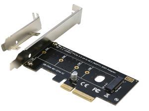 M.2 NVMe PCIe x4 Adapter, M Key M.2 NVMe SSD to PCIE 3.0 x4 Adapter Card Full Speed for M Key M.2 NVMe SSD 2280 mm M.2 NVMe PCIe x4 Adapter, M Key M.2 NVMe SSD to PCIE 3.0 x4 Adapter Card Full Speed for M Key M.2 NVMe SSD 2280 mm