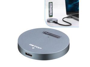 M.2 NVMe SSD to USB C 3.1 Docking Station, RIITOP USB Type C 3.1 to NVMe SSD Adapter Reader (Come with USB C-C Cable , C-A Adapter Connector) M.2 NVMe SSD to USB C 3.1 Docking Station, RIITOP USB Type C 3.1 to NVMe SSD Adapter Reader (Come with USB C-C Cable , C-A Adapter Connector)