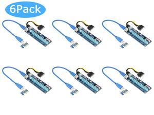 Cables USB 3.0 Type A Male to Type A Male 6FT 0.3m Extension Data USB sata Cable USB Riser Card rj45 Connector dvi-d vga Dual PSU Cable Length: Other, Color: Blue