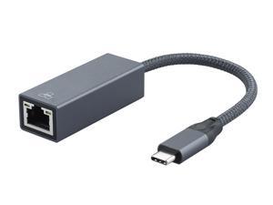 USB C Network Adapter, RIITOP USB 3.1 Type C to Gigabit Ethernet NIC Network Adapter 10/100/1000Mbps - Grey Aluminum Design USB C Network Adapter, RIITOP USB 3.1 Type C to Gigabit Ethernet NIC Network Adapter 10/100/1000Mbps - Grey Aluminum Design